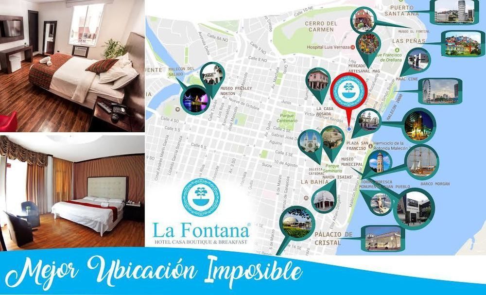 Hotel La Fontana 瓜亚基尔 外观 照片